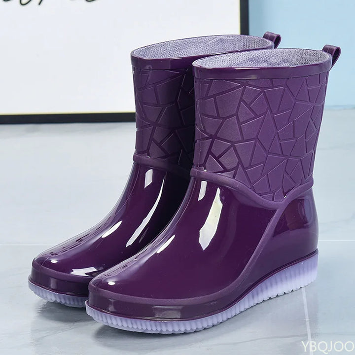 Damen-Regenstiefel für nasse Wege und regnerische Tage