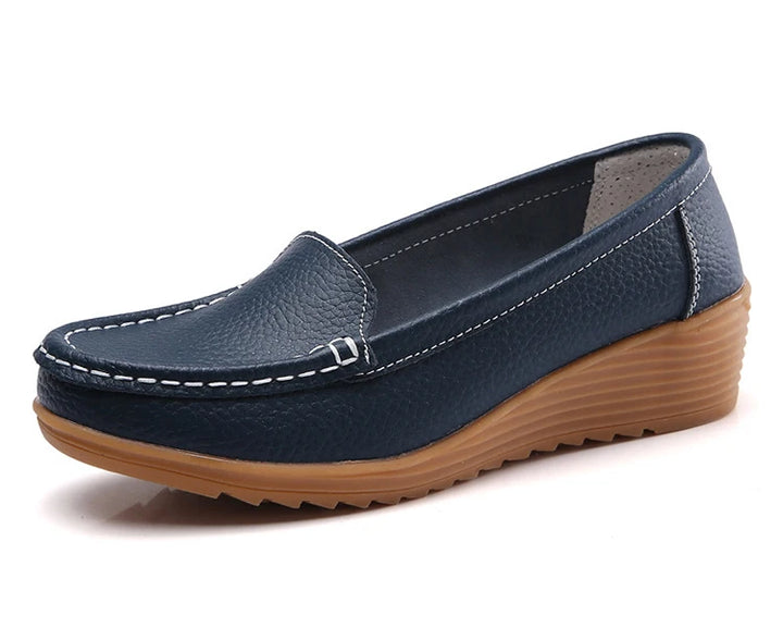 Gisela®|Loafers aus weichem Leder für Frauen