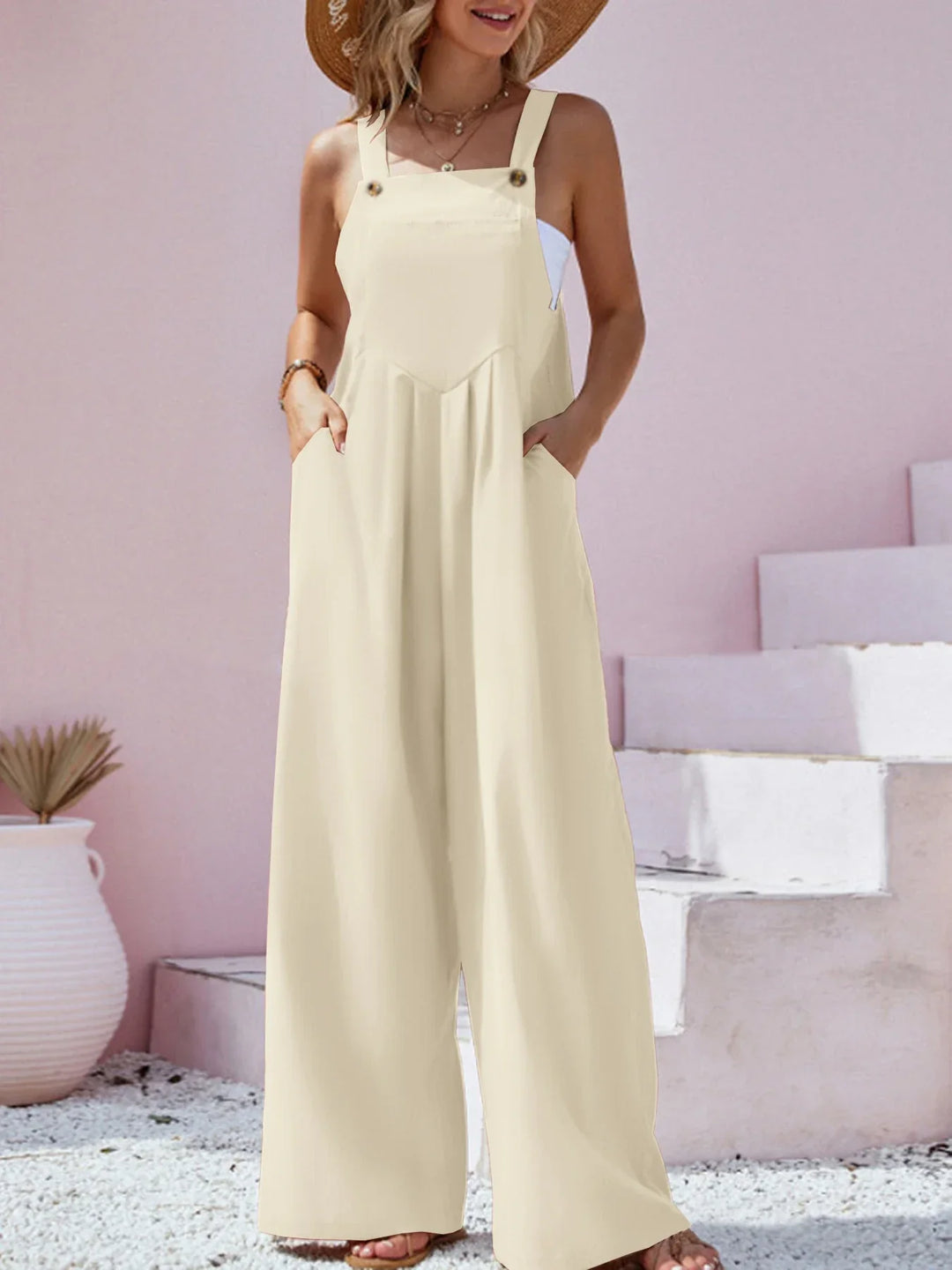 Eleanor - Weiter Bein Jumpsuit