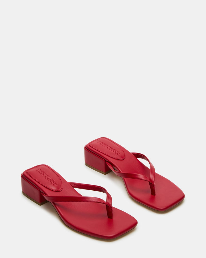 Damen Sandalen mit eckiger Spitze und offenem Slip-on-Design