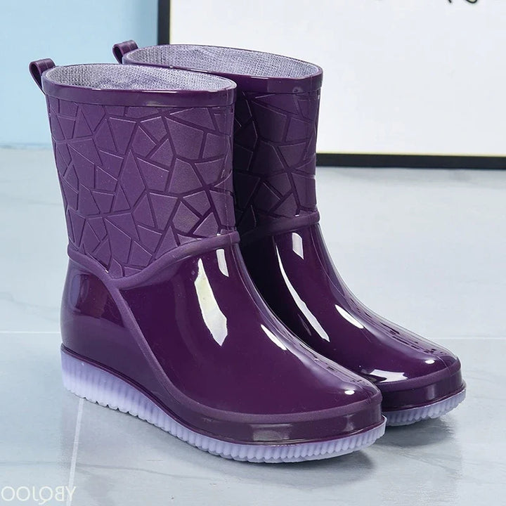Bequeme Damen-Regenstiefel für Alltag und Spaziergänge