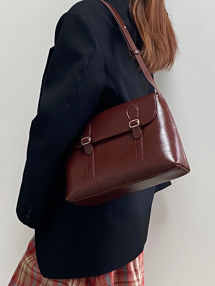 Helviora® | Klassische Umhängetasche im Vintage-Look