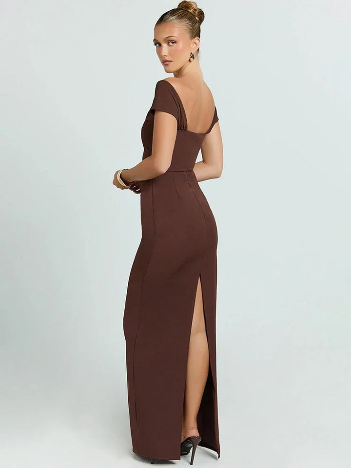 Langes Damenkleid für stilvolle Auftritte