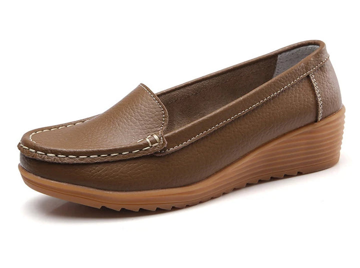 Gisela®|Loafers aus weichem Leder für Frauen