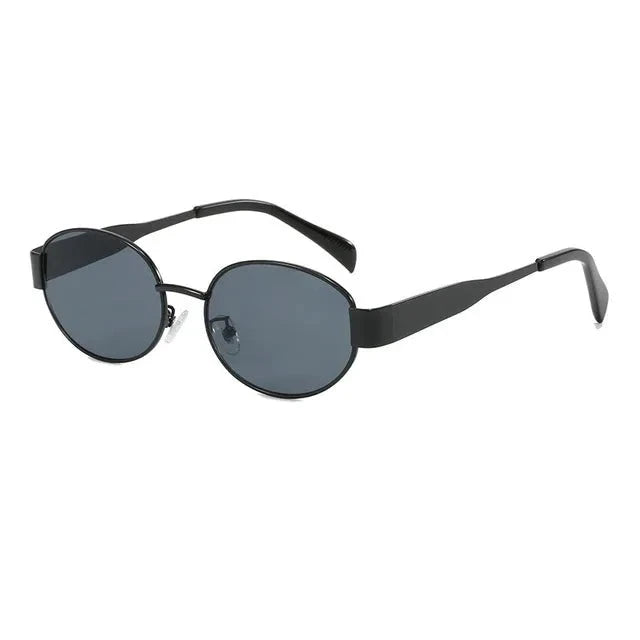 Ovale Designer-Sonnenbrille