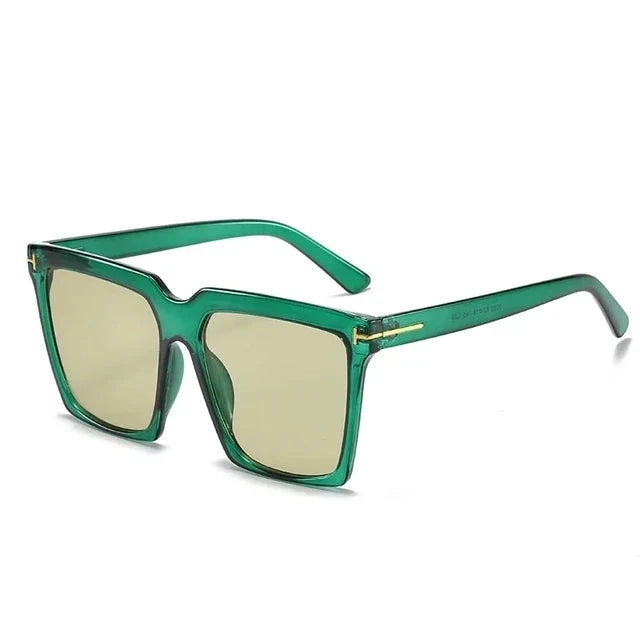 Quadratische Retro-Sonnenbrille