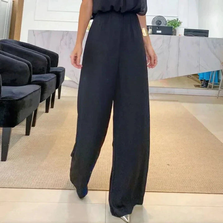 Aurelia - Schwarzer Jumpsuit