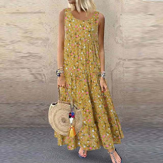 Sarah | Kleid mit floralem Muster