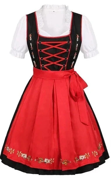 Women's Dirndl Dress For Oktoberfest