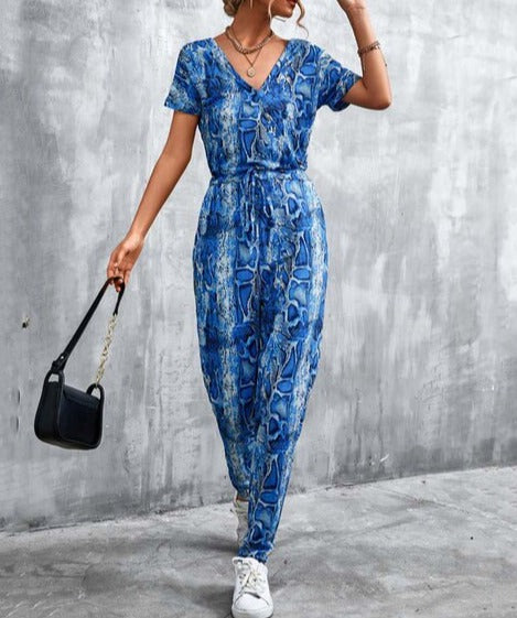 Sophie - Tiermuster Jumpsuit