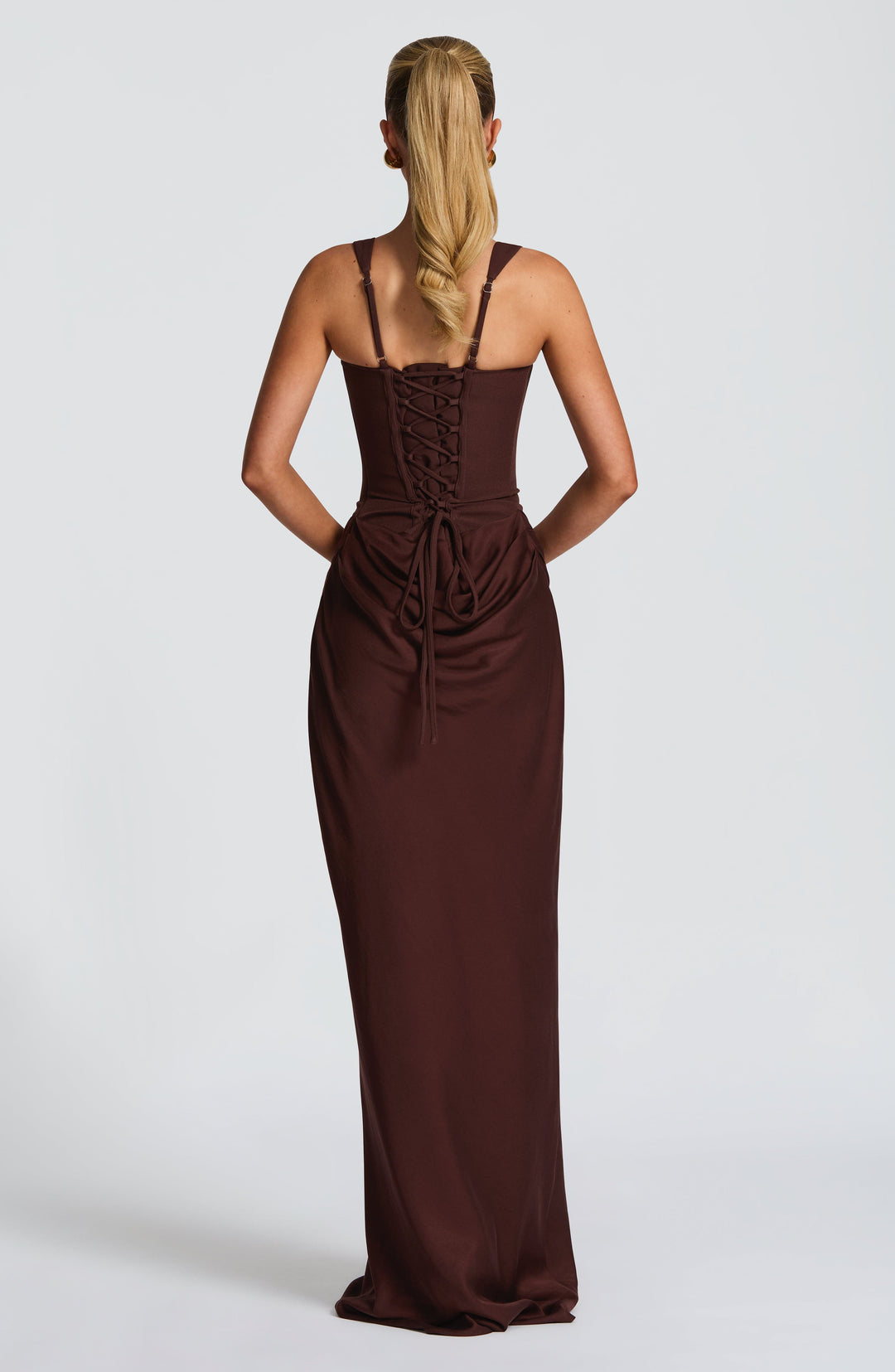Damen Cornelia Ärmelloses Maxikleid