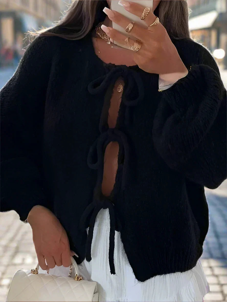 Gemütlicher weicher Strickcardigan für den lässigen Alltagslook