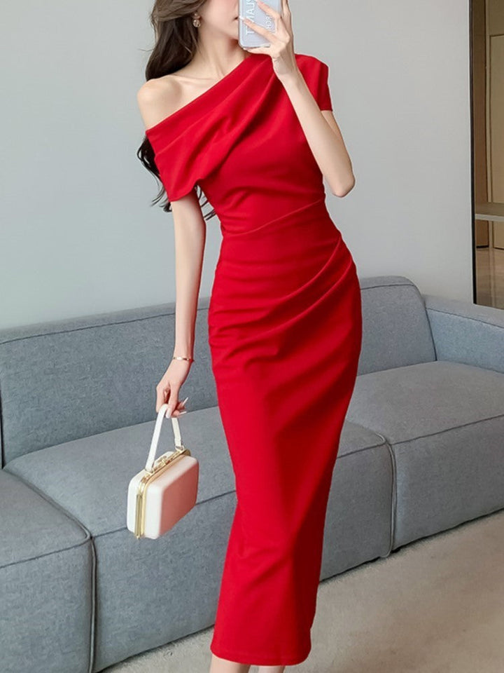 Elegantes Abendkleid mit schulterfreiem Ausschnitt für Damen