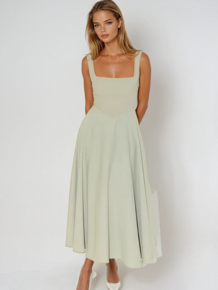 Klassisches Midi-Kleid für Damen
