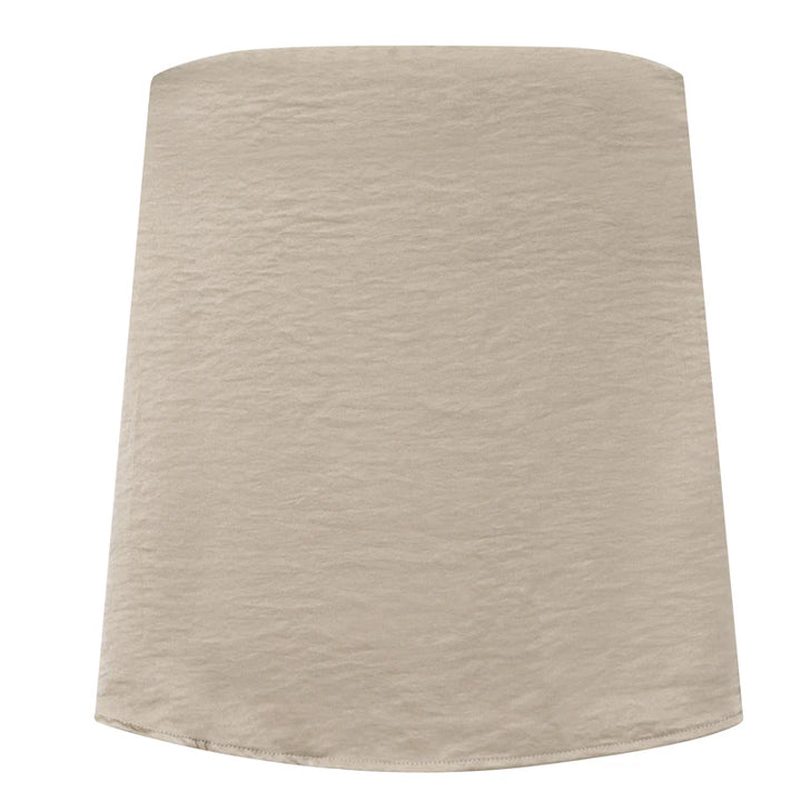 Damen Satin Zweiteiler Trägerloses Tube-Top Hochtaillierte Hose