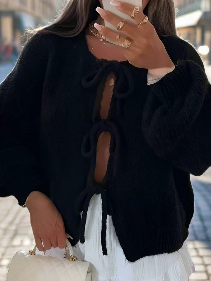 Gemütlicher weicher Strickcardigan für den lässigen Alltagslook