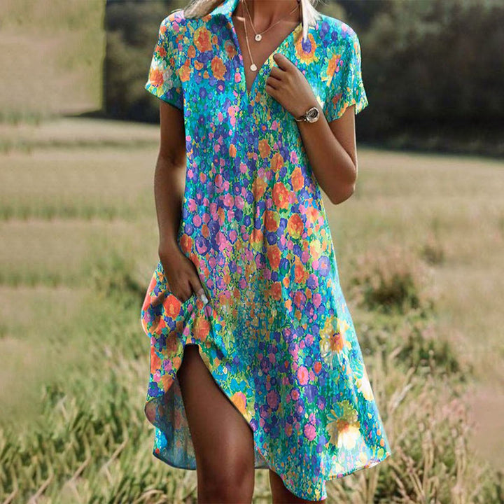 Luftiges Sommerkleid für mühelosen Stil