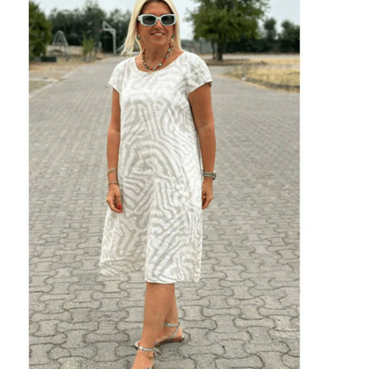 Elegantes Frühlingskleid
