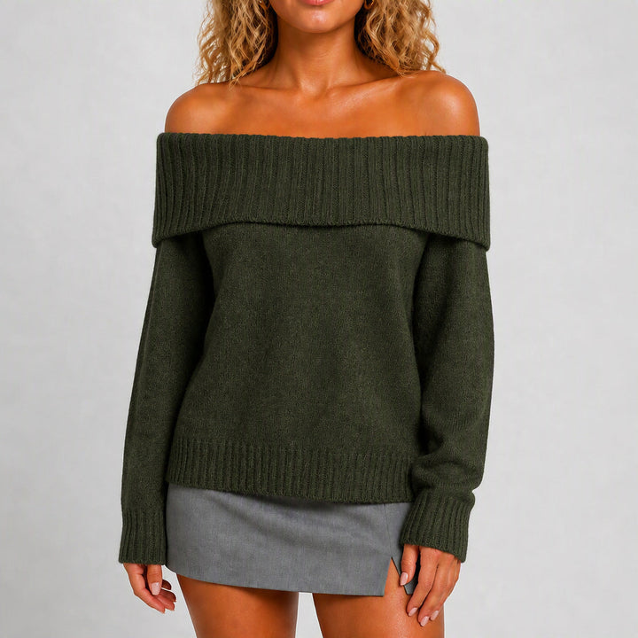Vielseitiger Damen-Strickpullover für Herbst- und Winter-Outfits