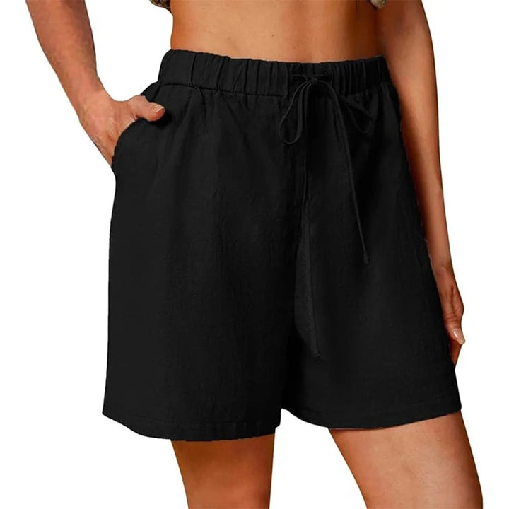 Vola® | Bequeme High-Waist-Shorts mit Kordelzug