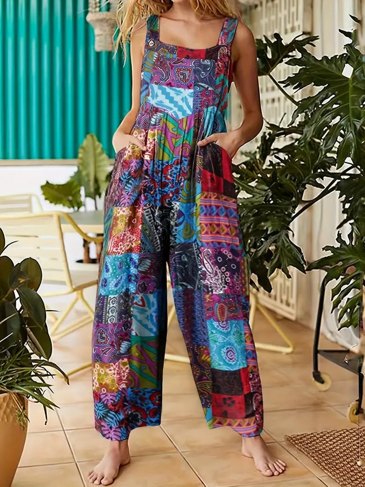 Isabella - Blumendruck Jumpsuit