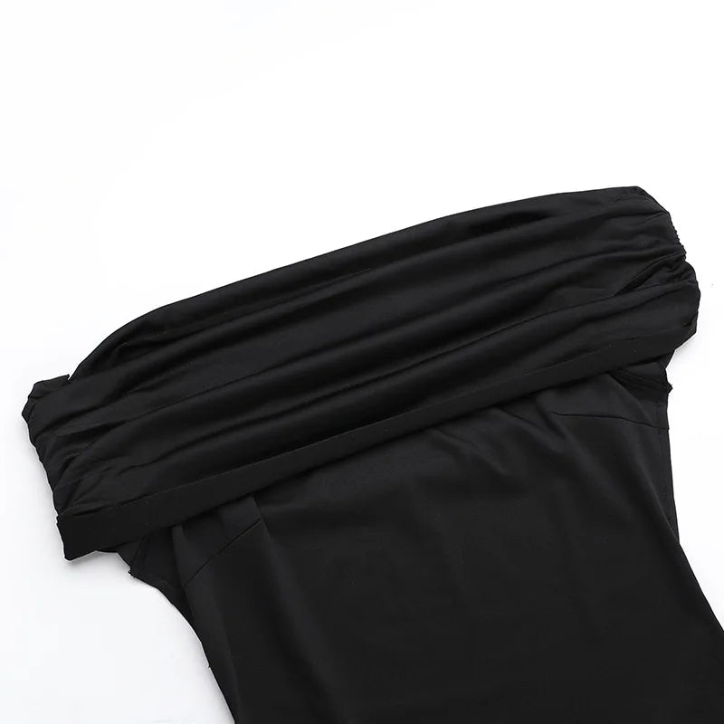 Sexy trägerloses, rückenfreies Maxikleid für Damen