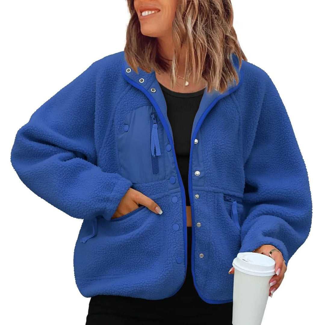 Milana® | Warme Fleecejacke mit Taschen