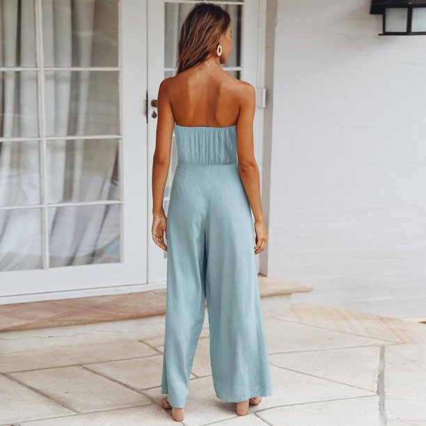 Lola - Trägerloser Jumpsuit in lässigem Stil