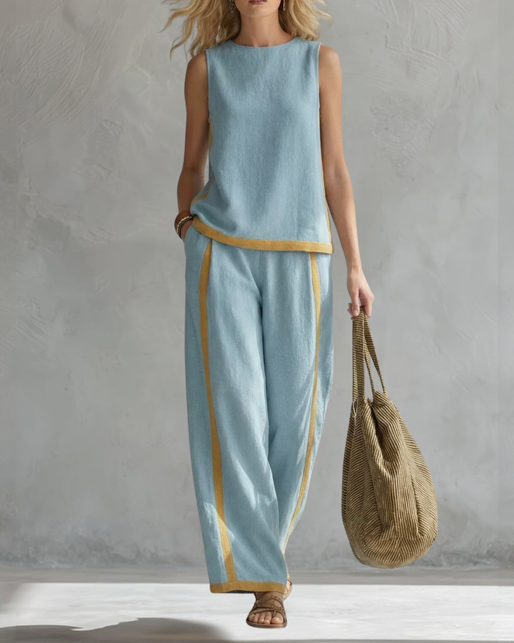 Schickes zweiteiliges Outfit-Set für Damen