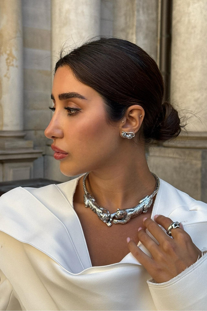 Schickes Cape-Blazer- und Hose mit weitem Bein-Set