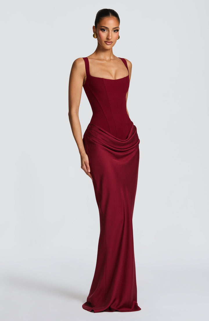 Damen Cornelia Ärmelloses Maxikleid