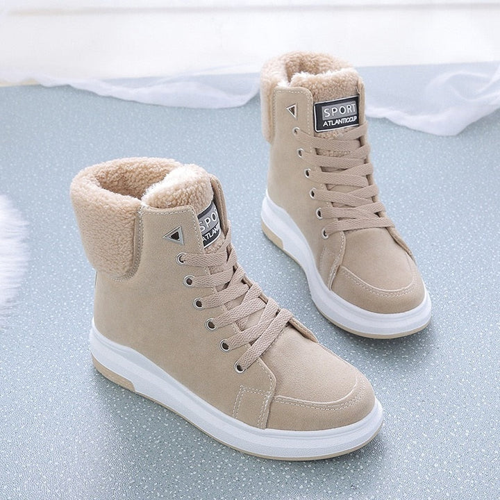 Gemütliche Winter-Schneestiefel für Frauen mit Pelzfutter