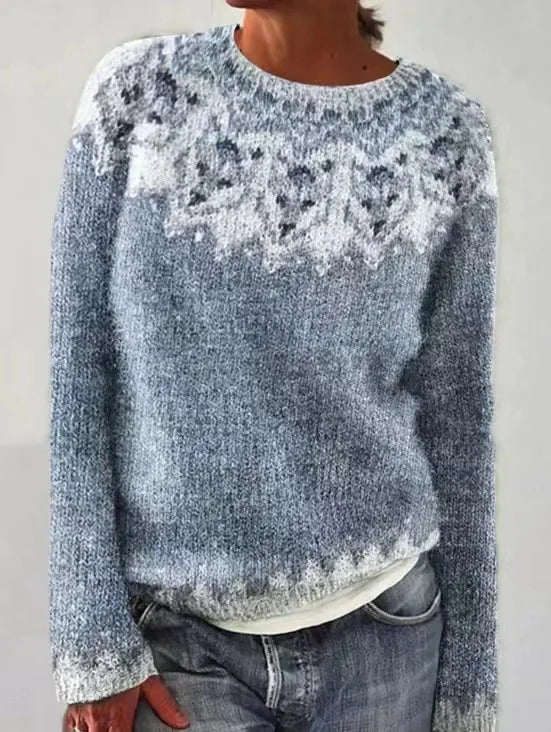 Women's Nordic Pattern Sweater