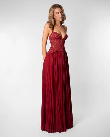 Daria Elegantes Maxi-Kleid für Damen