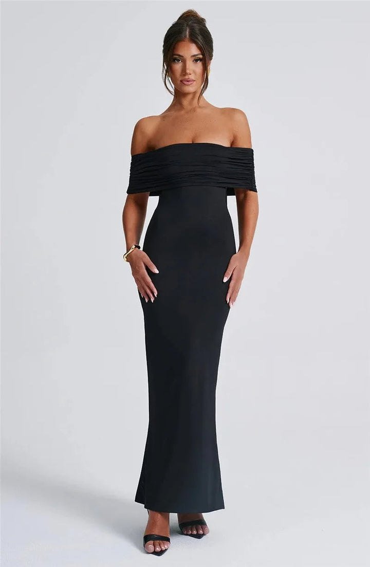 Sexy trägerloses, rückenfreies Maxikleid für Damen