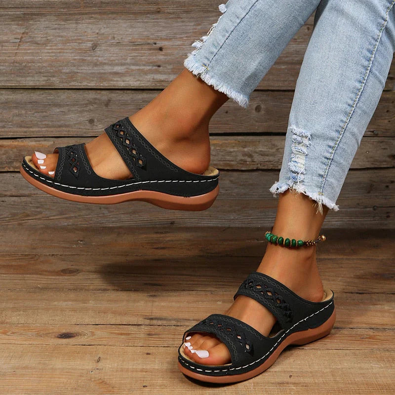Bequeme Sommerschuhe für Damen an sonnigen Tagen