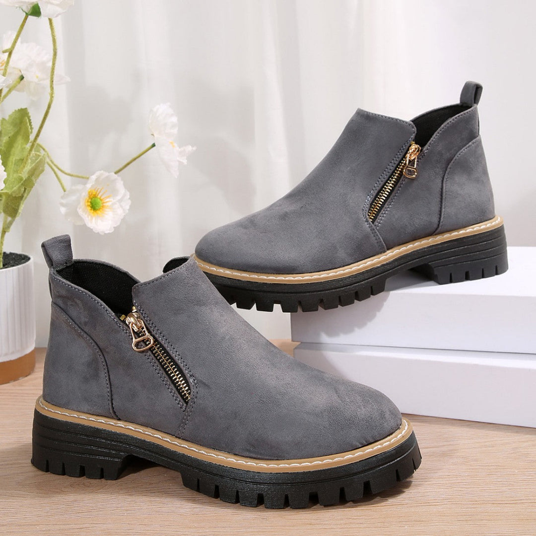 Elegante Minimalistische Knöchelhohe Stiefel für Damen