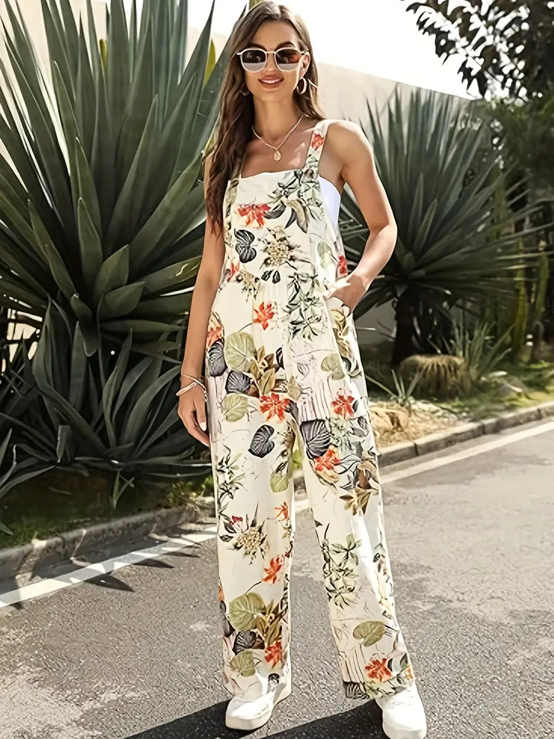 Isabella - Blumendruck Jumpsuit