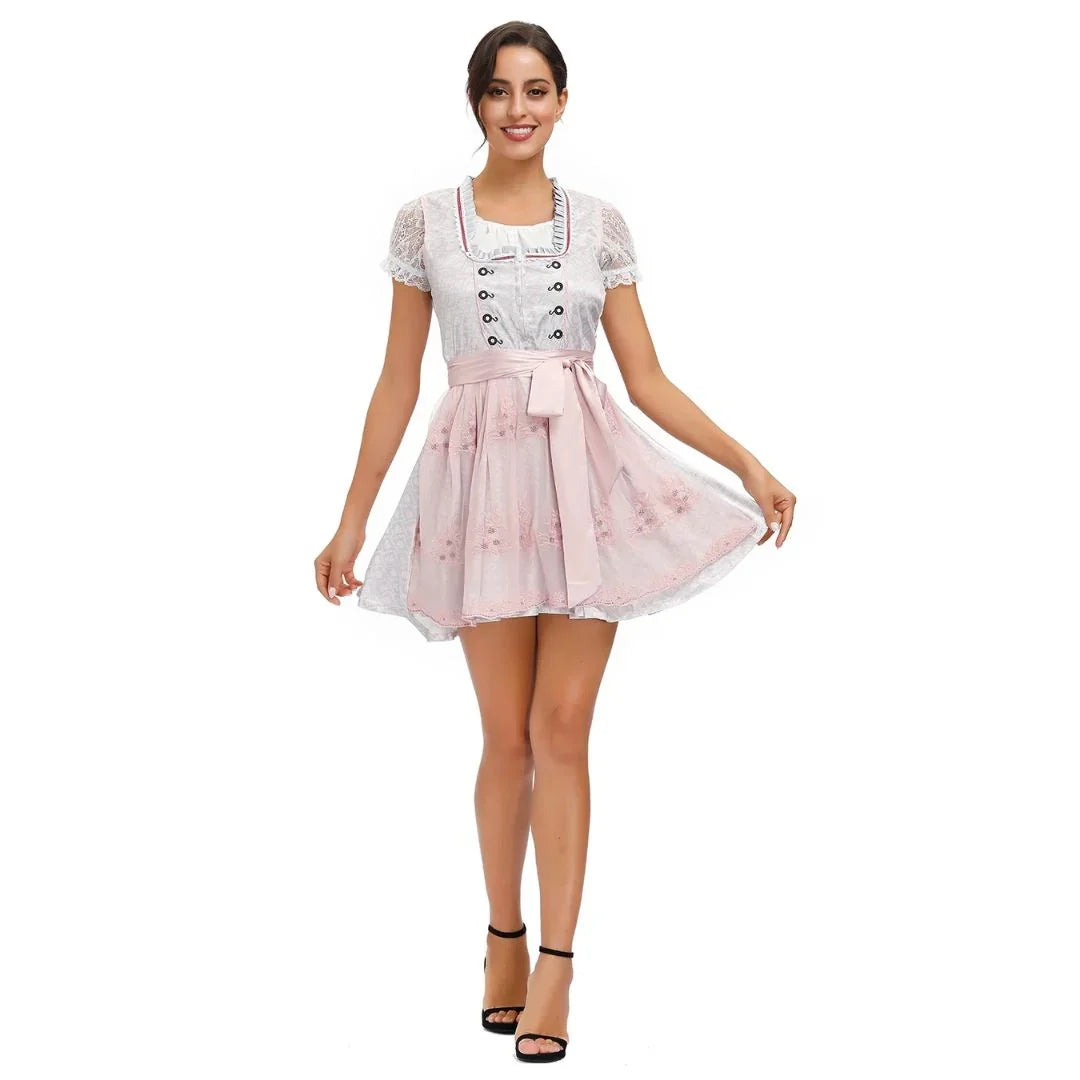 Damen Dirndl Kleid mit bequemer Passform für festliche Anlässe
