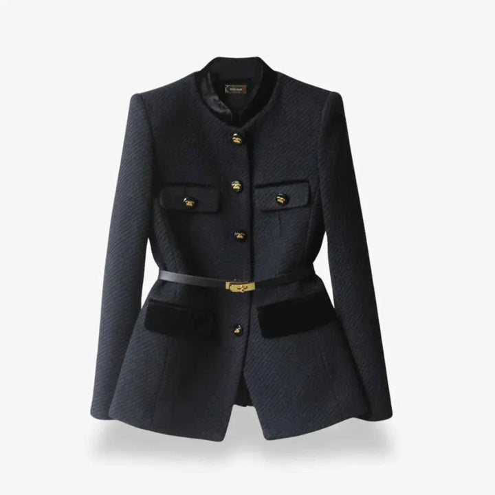 Maßgeschneiderter Tweed-Blazer für einen schicken Büro-Look