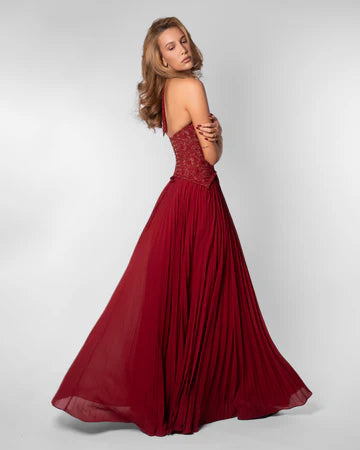 Daria Elegantes Maxi-Kleid für Damen