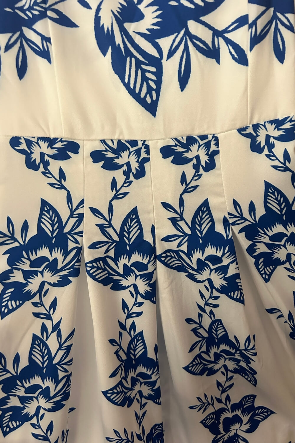 Polyester Spaghettiträger Midi Kleid Blau