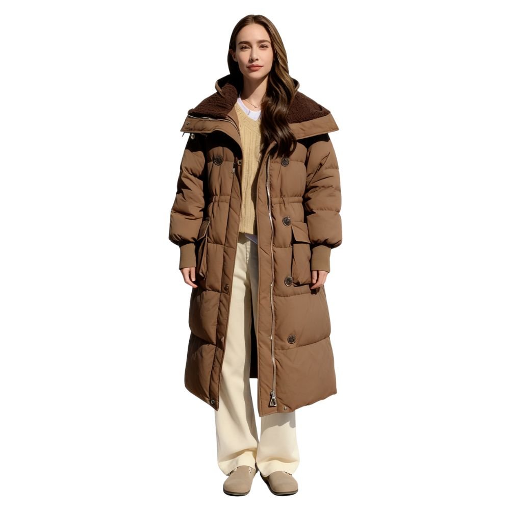 Casual khaki shirt in an Irish-inspired style 