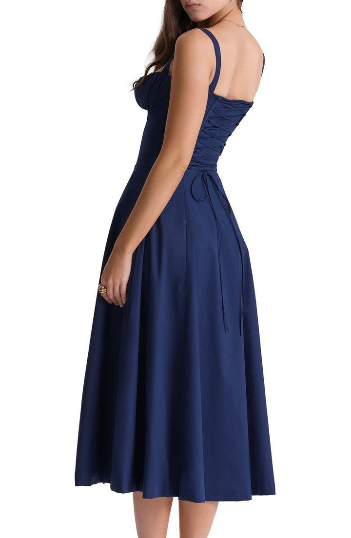 Florales Bustier-Bauchformer Bodycon-Kleid