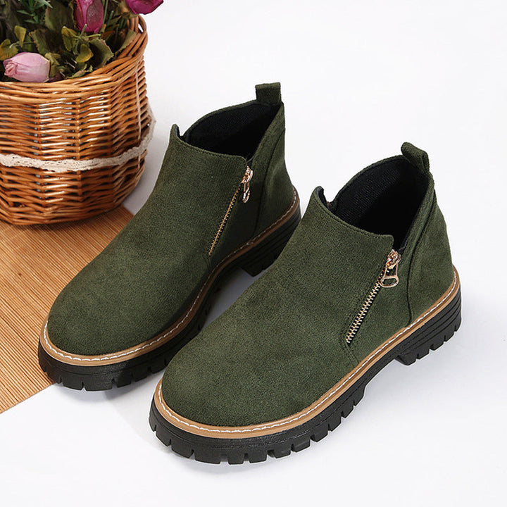 Elegante Minimalistische Knöchelhohe Stiefel für Damen