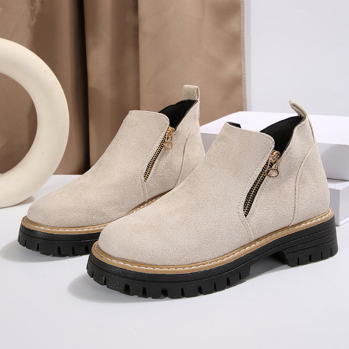 Elegante Minimalistische Knöchelhohe Stiefel für Damen