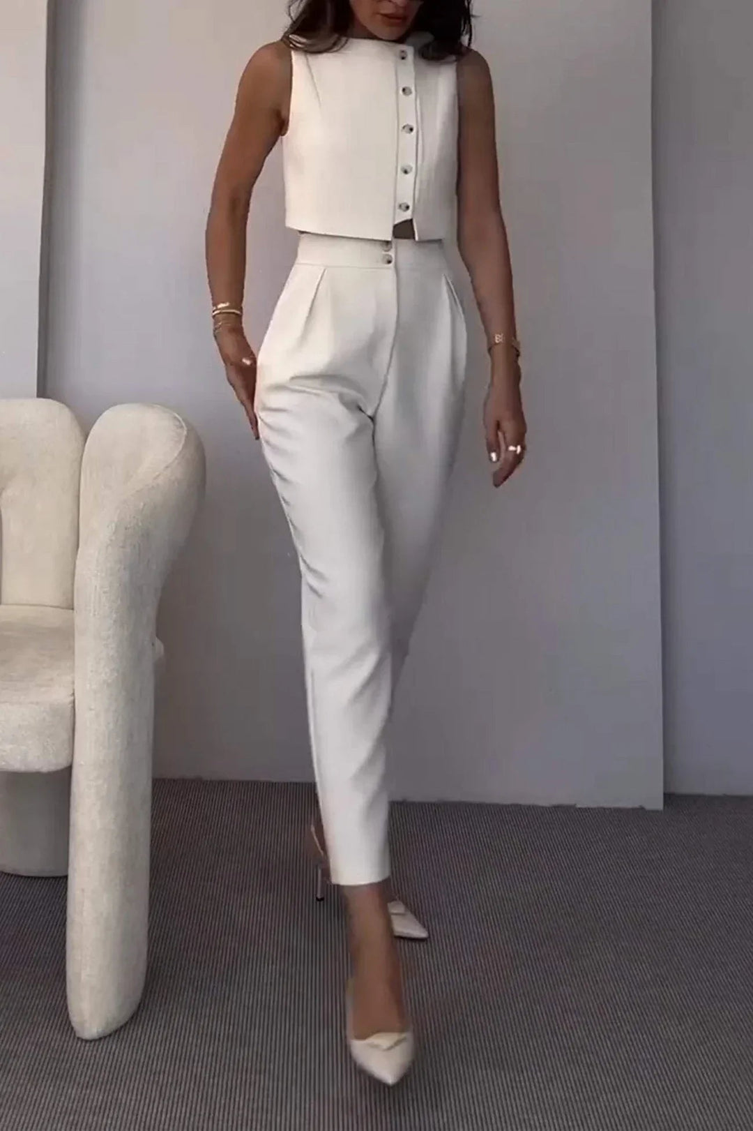 Eleganter Maßgeschneiderter Blazer für Modernen Schicken Stil