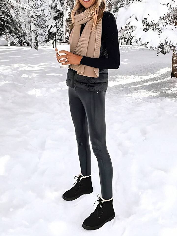 Leichte warme Damen-Winterstiefel