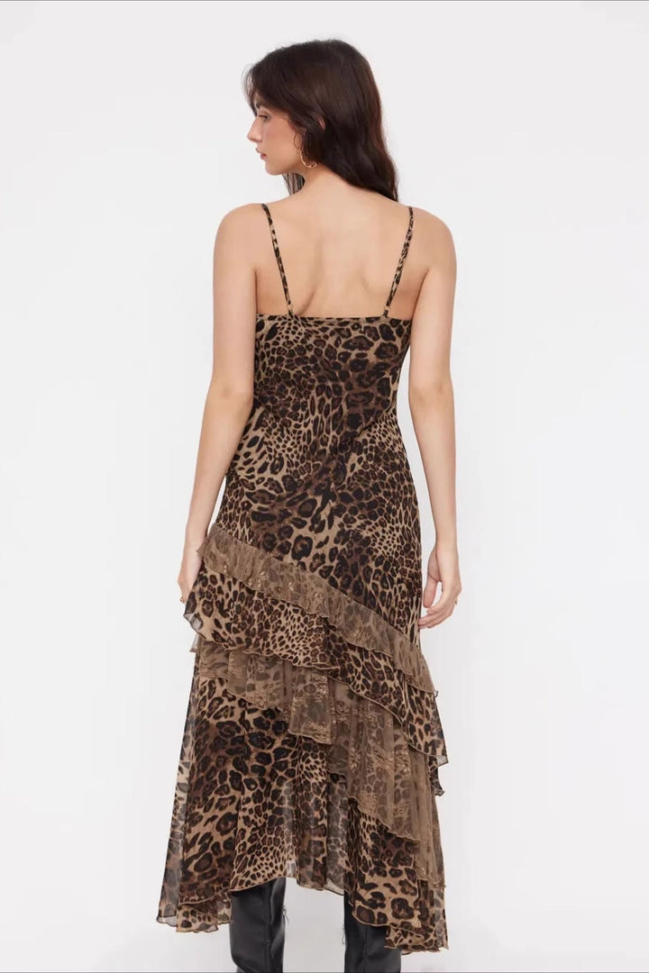 Damen-Midikleid in figurbetonter Passform