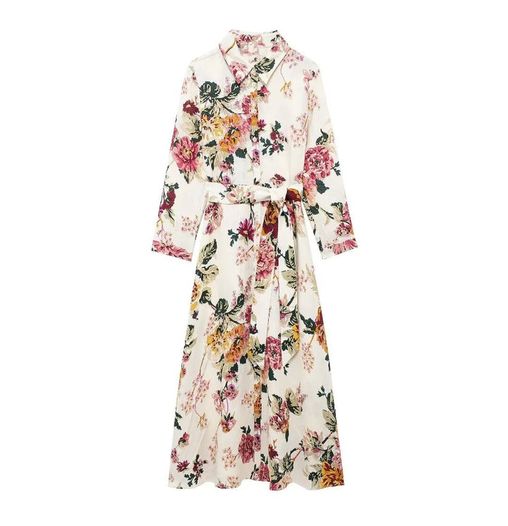 Vola® | Romantisches Maxikleid mit Blumenprint